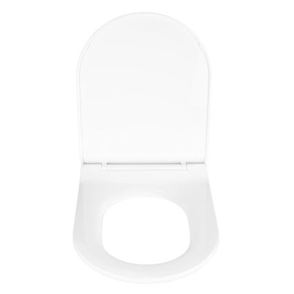 WENKO 22415100-WC sedátko HABOS 46x36 cm biela/strieborná