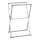 WENKO 22476100 - Stojan na uteráky LAVA 53,5x80,5 cm nerez/strieborný