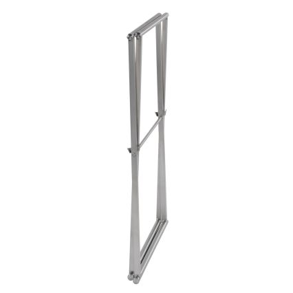 WENKO 22476100 - Stojan na uteráky LAVA 53,5x80,5 cm nerez/strieborný