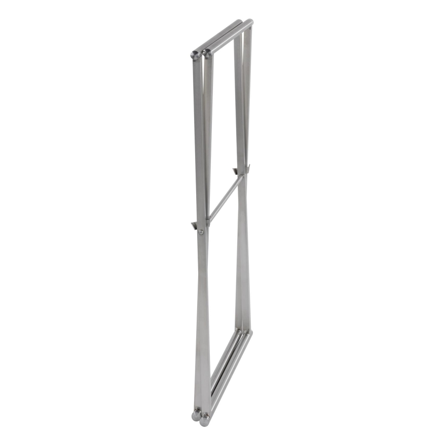 WENKO 22476100 - Stojan na uteráky LAVA 53,5x80,5 cm nerez/strieborný