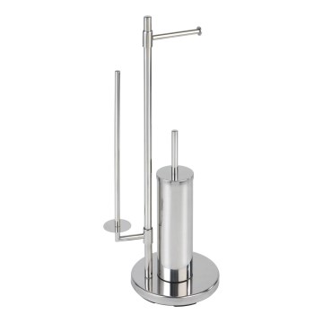 WENKO 22512100 - WC kefa UNIVERSALO NEO 30x73 cm nerez/strieborná