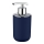 WENKO 22519100 - Dávkovač na mydlo BRASIL 320 ml modrý/lesklý chróm