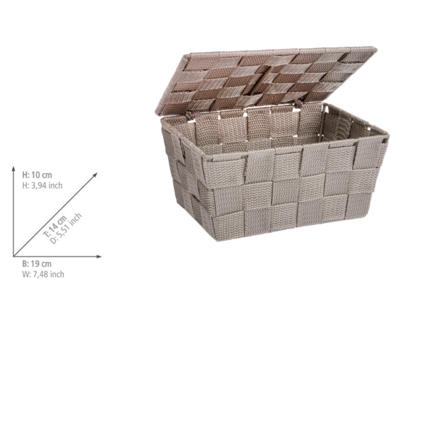 WENKO 22575100 - Kôš ADRIA 19x14 cm béžový