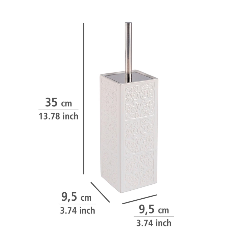 WENKO 22651100 - WC kefa CORDOBA 9,5x35 cm biela