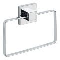WENKO 22689100-Držiak uterákov VACUUM-LOC QUADRO ED 18,5x14 cm strieborný/lesklý chróm