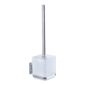 WENKO 22695100-WC kefa VACUUM-LOC QUADRO ED 9,5x37 cm strieborná/lesklý chróm/priehľadná