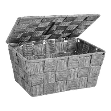 WENKO 22793100 - Kôš ADRIA 19x14 cm sivý