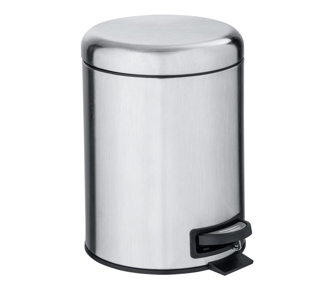 WENKO 22829100 - Kôš LEMAN 17x25 cm nerez/satén/čierna 22829100