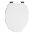 WENKO 22885100-WC sedátko URBIO 36x42,5 cm biela/strieborná