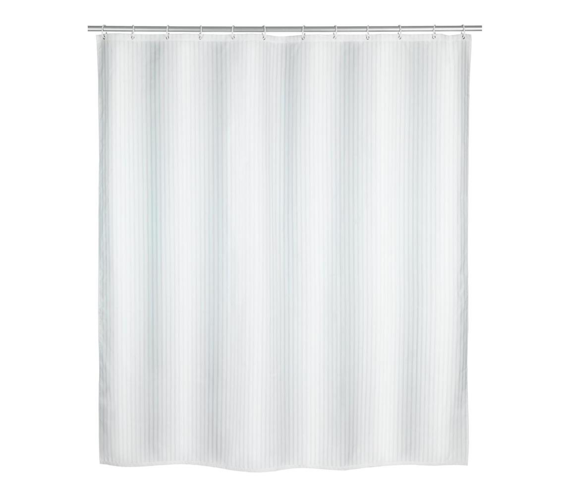WENKO 23062100 - Sprchový záves PALAIS 180x200 cm biela 23062100