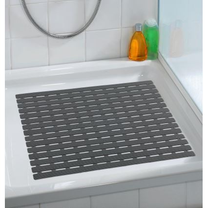 WENKO 23125100-Protišmyková podložka do sprchy ARINOS 54x54 cm sivá/sivá