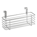 WENKO 2344100 - Košík SLIM 24x11,5 cm lesklý chróm/čierna