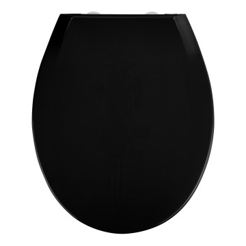 WENKO 23443100 - WC sedadlo KOS 44x37 cm čierna