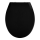 WENKO 23443100 - WC sedadlo KOS 44x37 cm čierna