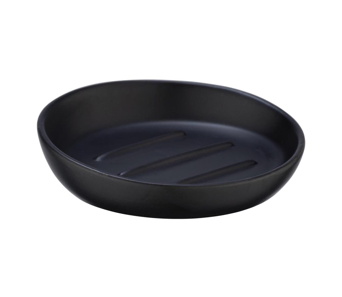 WENKO 23653100 - Mydelnička BADI 11,5x3 cm čierna 23653100