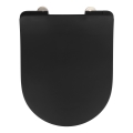 WENKO 23827100-WC sedadlo SEDILO 45,2x36,2 cm čierna/strieborná