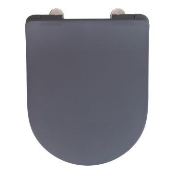 WENKO 23828100-WC sedadlo SEDILO 45,2x36,2 cm sivá/strieborná