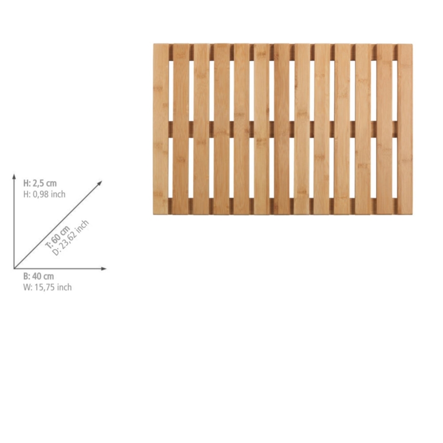 WENKO 23838100 – Predložka 40x60 cm hnedá