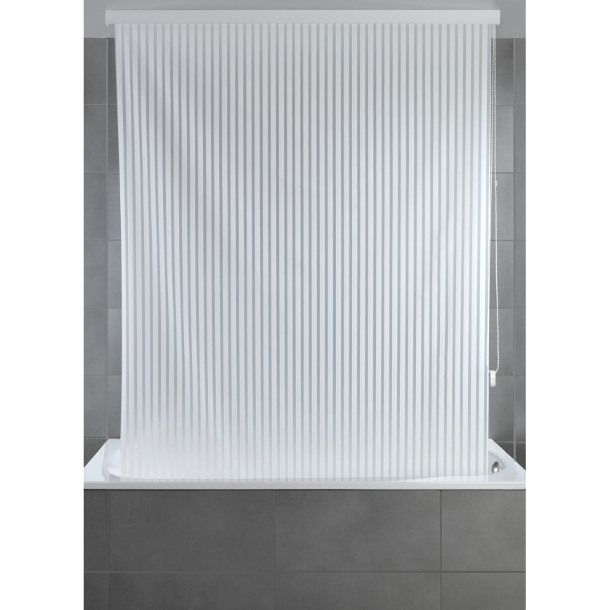 WENKO 23864100 - Sprchová roleta 132x240 cm biela