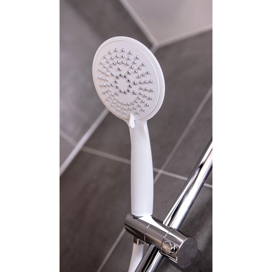 WENKO 23942100 - Sprchová hlavica YOUNG LINE 11x11 cm biela