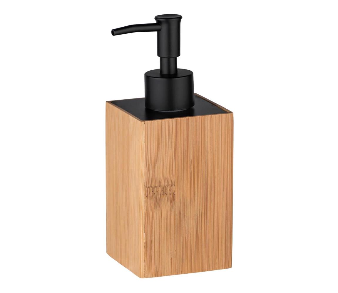 WENKO 23984100 - Dávkovač na mydlo PADUA 210 ml hnedá/čierna 23984100