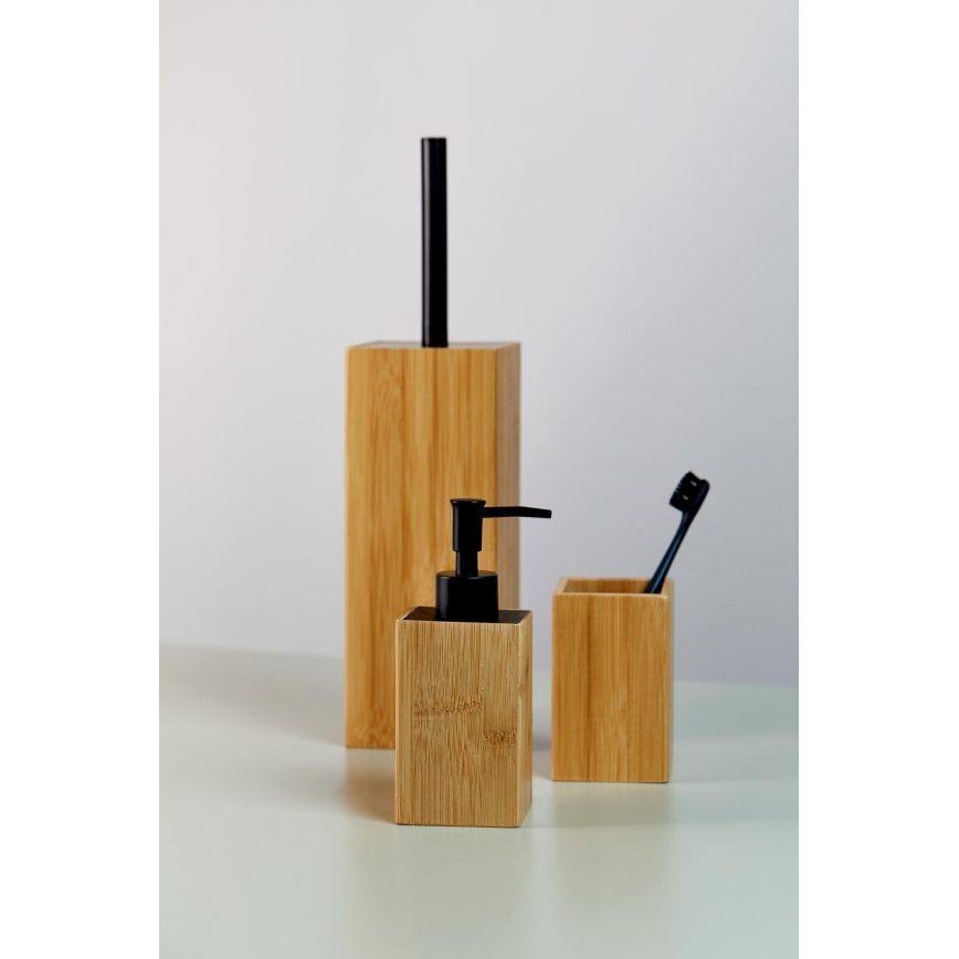 WENKO 23985100 - WC kefa PADUA 10x38 cm hnedá/čierna
