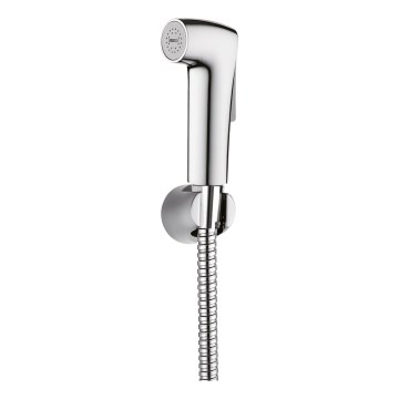 WENKO 23999100 - Bidetová súprava Systém úspory vody 12x7 cm lesklý chróm/strieborný