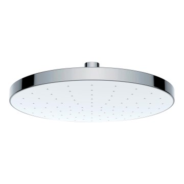 WENKO 24000100-Sprchová hlavica s automatickým čistením 22,5x22,5 cm lesklý chróm/biela