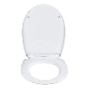WENKO 24082800 - WC sedadlo DROPLETS 45x38,8 cm modrá/biela
