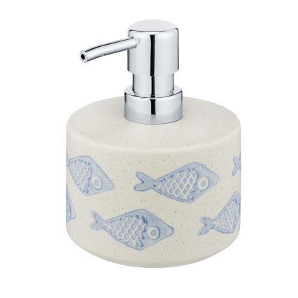 WENKO 24311100 - Dávkovač mydla AQUAMARIN 475 ml béžový