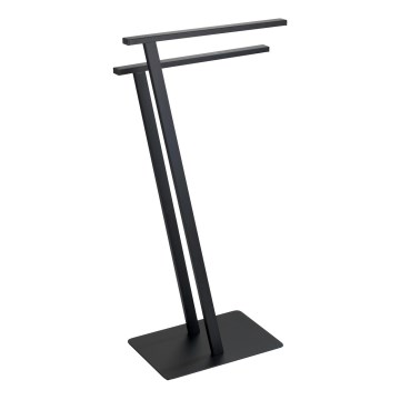 WENKO 24396100 - Stojan na uteráky LIRIO 20x40 cm čierny