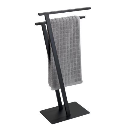 WENKO 24396100 - Stojan na uteráky LIRIO 20x40 cm čierny