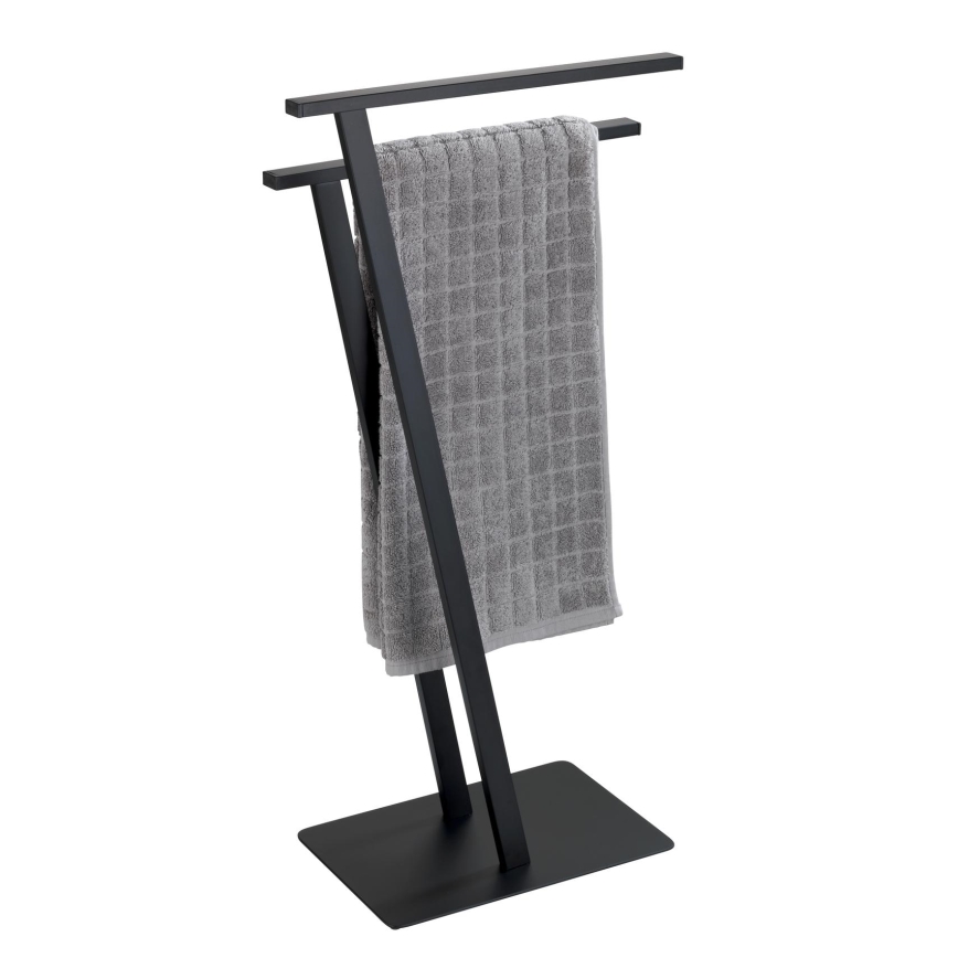 WENKO 24396100 - Stojan na uteráky LIRIO 20x40 cm čierny