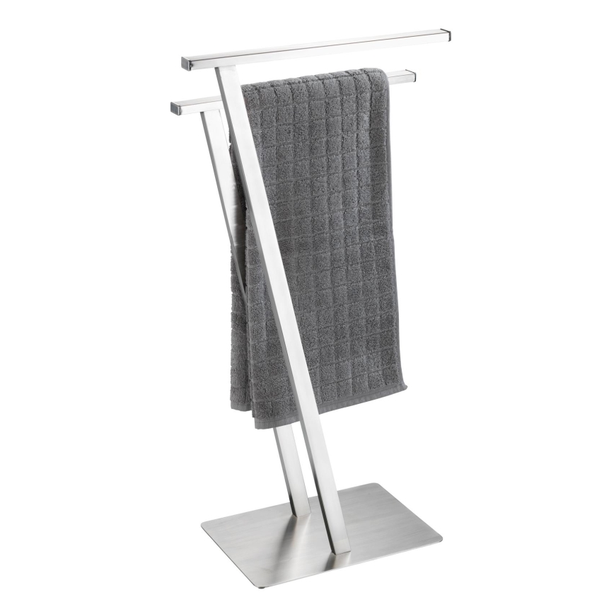 WENKO 24397100 - Držiak uterákov LIRIO 20x76,5 cm nerez/satén
