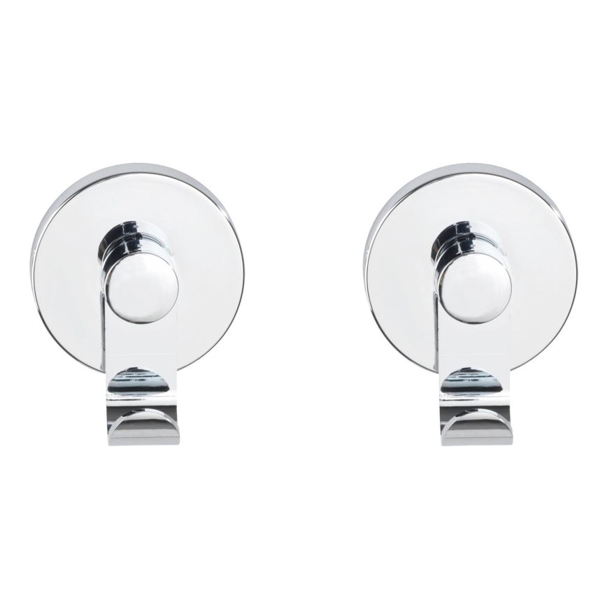 WENKO 24466100-Háčik VACUUM-LOC 6x7 cm lesklý chróm