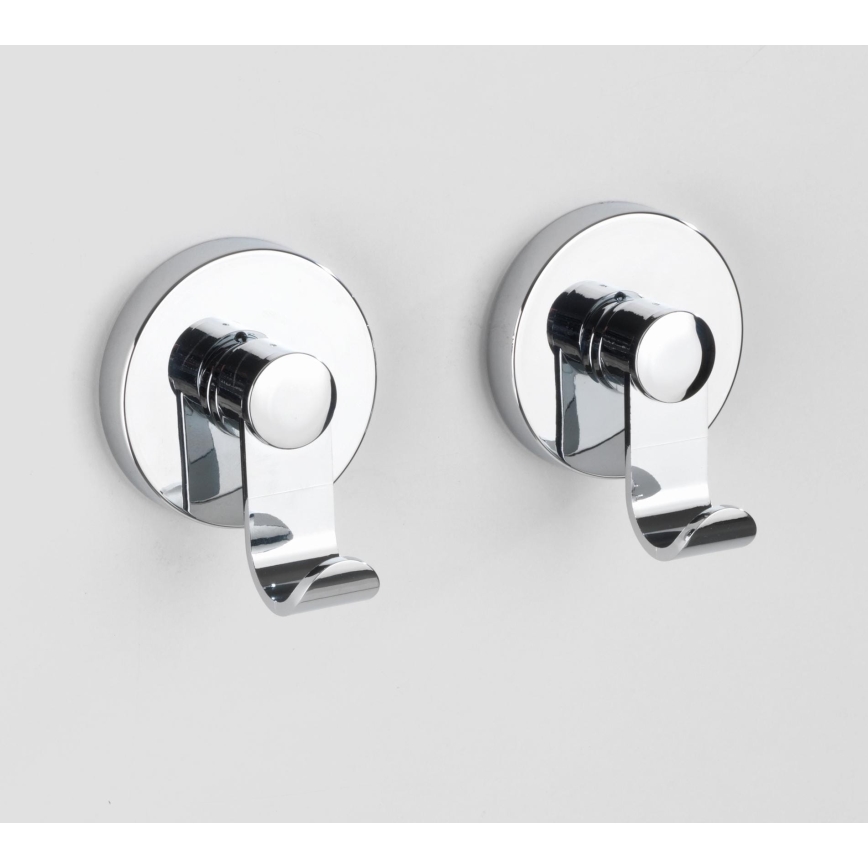 WENKO 24466100-Háčik VACUUM-LOC 6x7 cm lesklý chróm