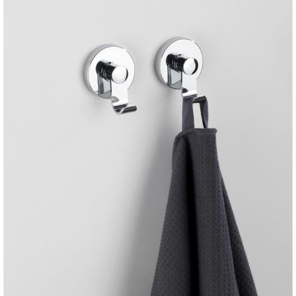 WENKO 24466100-Háčik VACUUM-LOC 6x7 cm lesklý chróm