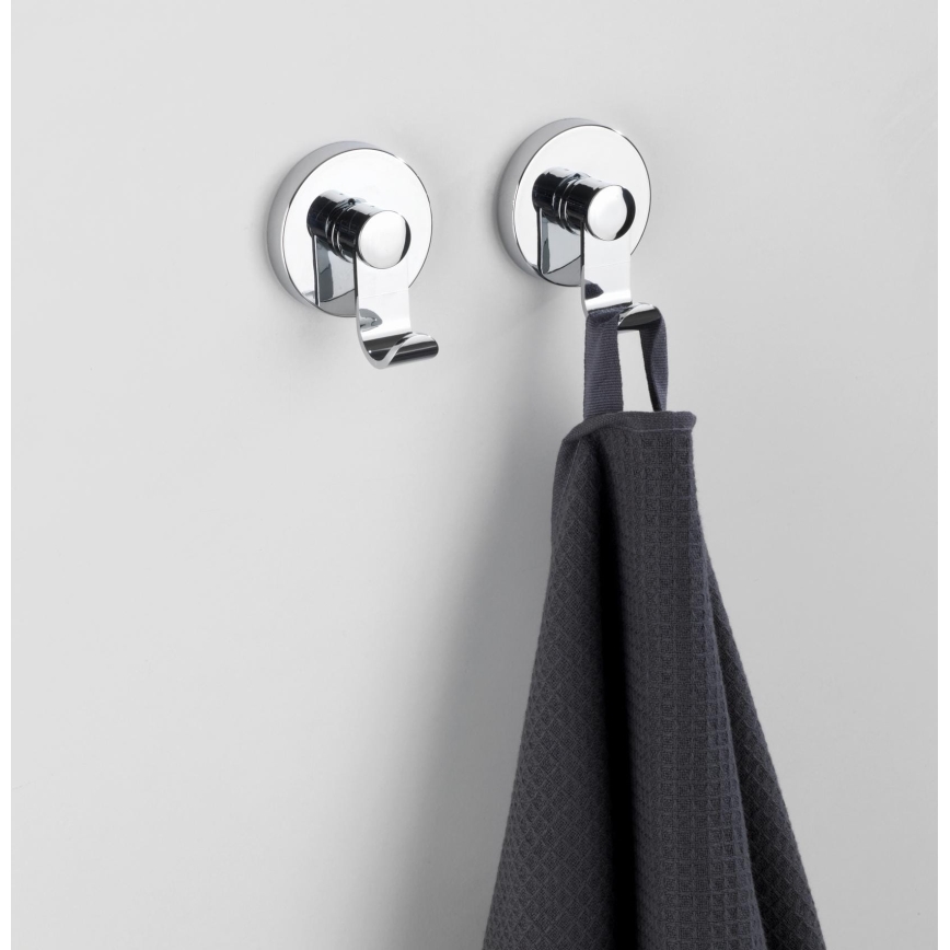 WENKO 24466100-Háčik VACUUM-LOC 6x7 cm lesklý chróm