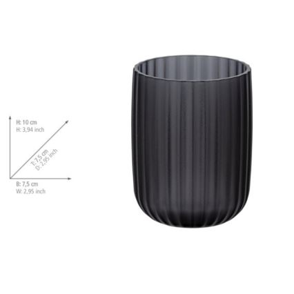 WENKO 24489100 - Kelímok AGROPOLI 7,5x10 cm sivý