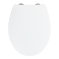 WENKO 24516100-WC WC sedadlo 300/350 KG 37x44,5 cm biela/strieborná