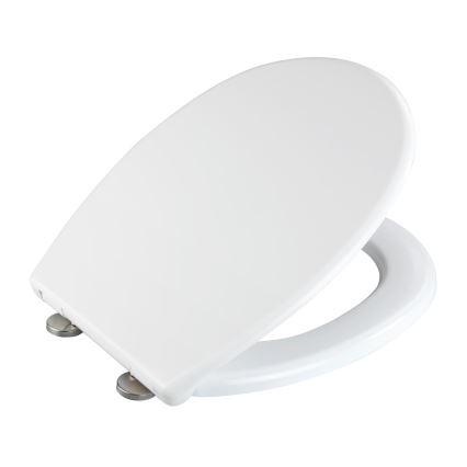 WENKO 24571100-WC sedadlo VORNO NEO 46x37 cm biele/strieborné