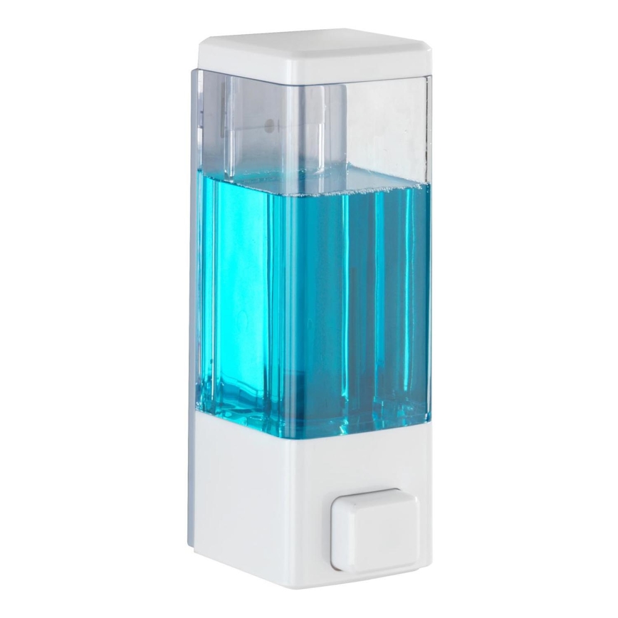 WENKO 24594100-Dozator za milo ISTRES 320 ml bela/prozorna