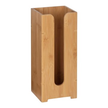 WENKO 24749100 - Držiak na toaletný papier BAMBUSA 15x35,5 cm hnedý