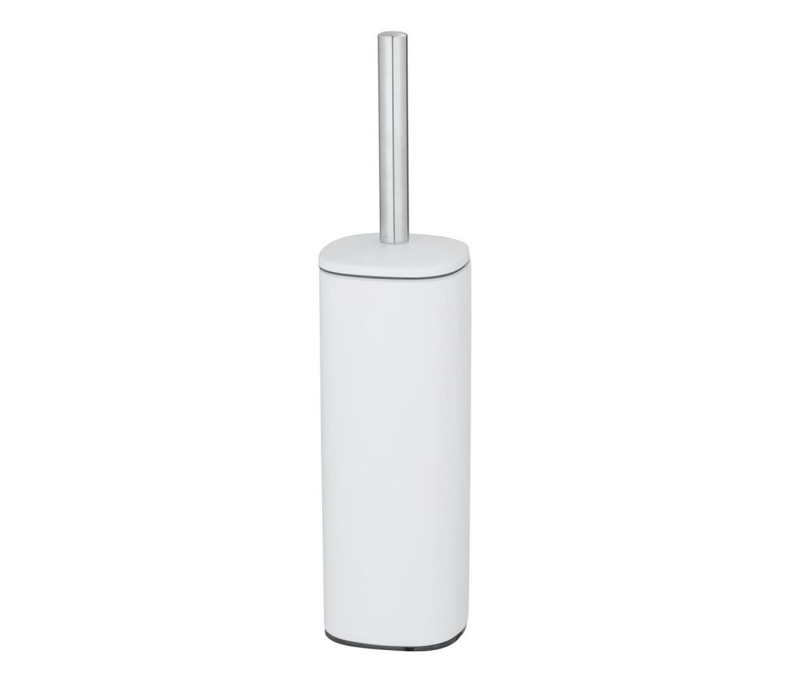 WENKO 24776100 - WC kefa ALASSIO 9,3x39,2 cm nerez/biela 24776100