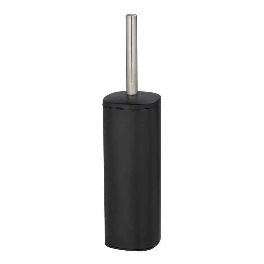 WENKO 24778100 - WC kefa ALASSIO 9,3 x 39,2 cm nerez/čierna
