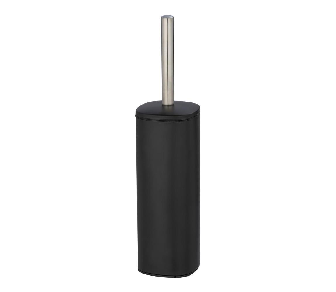 WENKO 24778100 - WC kefa ALASSIO 9,3 x 39,2 cm nerez/čierna 24778100