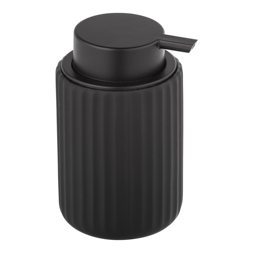 WENKO 24804100 - Dávkovač mydla BELLUNO 8x13,5 cm čierna