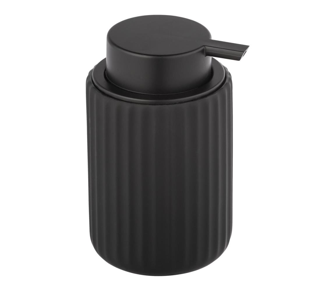WENKO 24804100 - Dávkovač mydla BELLUNO 8x13,5 cm čierna 24804100