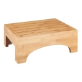 WENKO 24870100 - Bambusová stolička 40x30 cm hnedá