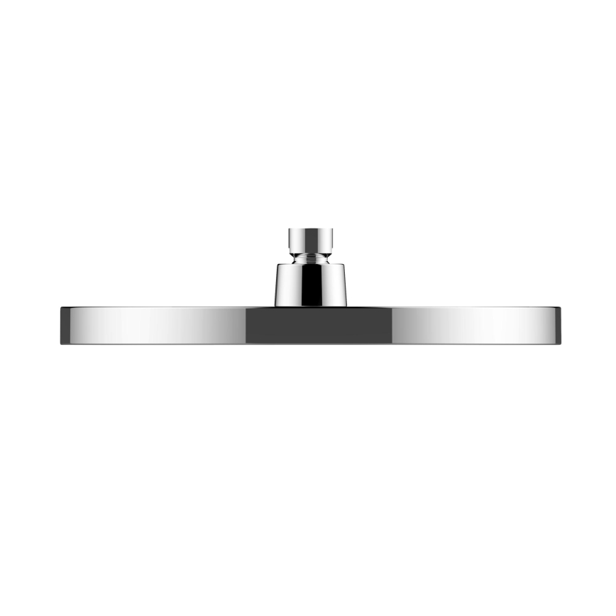 WENKO 24910100 - Sprchová hlavica SOFTWATER 26x26 cm lesklý chróm/čierna